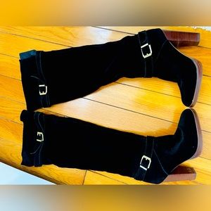 Over the Knee Suede Boots ( luxurious! :)